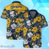 Milwaukee Brewers MLB Team Logo Hawaiian Shirt And Short Vintage Pattern