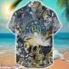 Milwaukee Brewers Tropical Skull Halloween 3D Hawaiian Shirt For Men Women MLB Fans