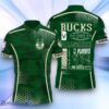 Milwaukee Bucks Style NBA Playoffs New Design Basketball 2024 Polo Shirt