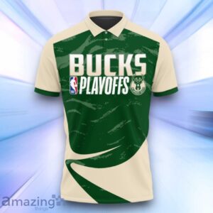 Milwaukee Bucks Style NBA Playoffs New Design Basketball 2024 Polo Shirt For Fan image Milwaukee Bucks Style NBA Playoffs New Design Basketball 2024 Polo Shirt For Fan Product Photo 2