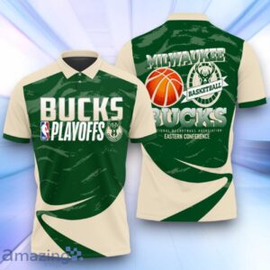 Milwaukee Bucks Style NBA Playoffs New Design Basketball 2024 Polo Shirt For Fan Product Photo 1