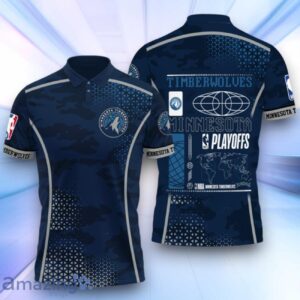 Minnesota Timberwolves Style NBA Playoffs New Design Basketball 2024 Polo Shirt Product Photo 1