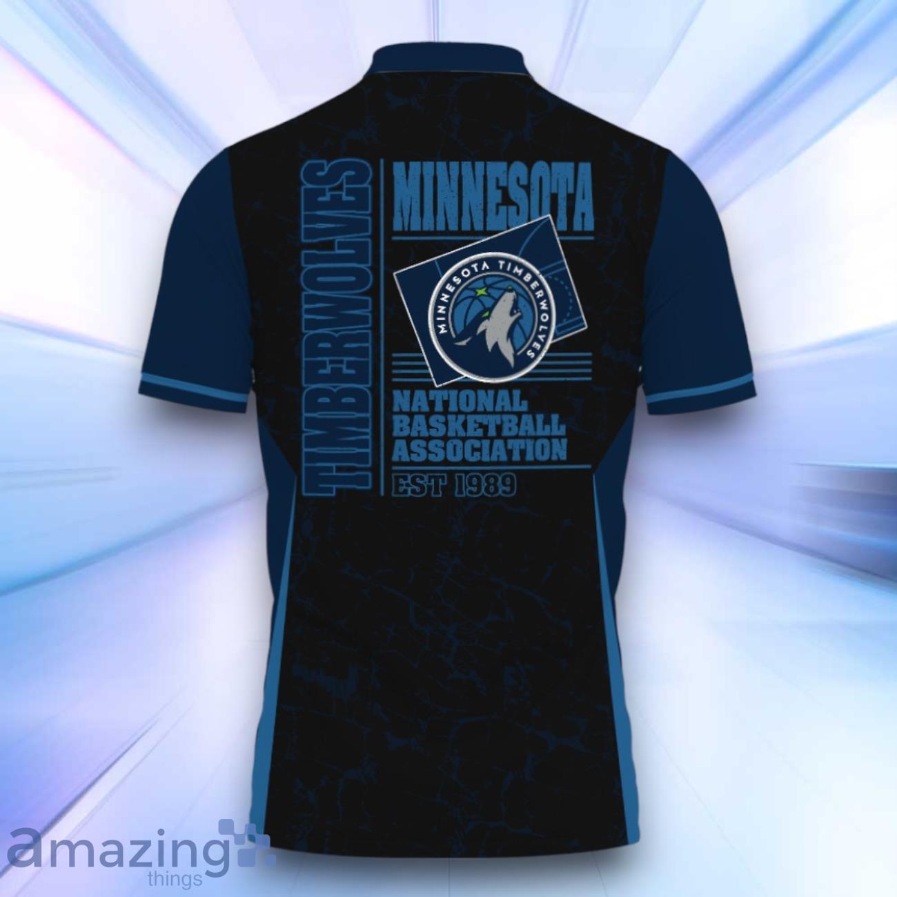Minnesota Timberwolves Style NBA Playoffs New Design Basketball 2024 Polo Shirt For Men Women image Minnesota Timberwolves Style NBA Playoffs New Design Basketball 2024 Polo Shirt For Men Women Product Photo 3