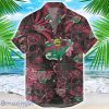 Minnesota Wild Flower and Skull Hawaiian Shirt NHL Team Halloween Shirt