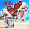 Mississippi State Bulldogs Star Tropical Flower 3D Printed Hawaiian Shirt Personalized Name