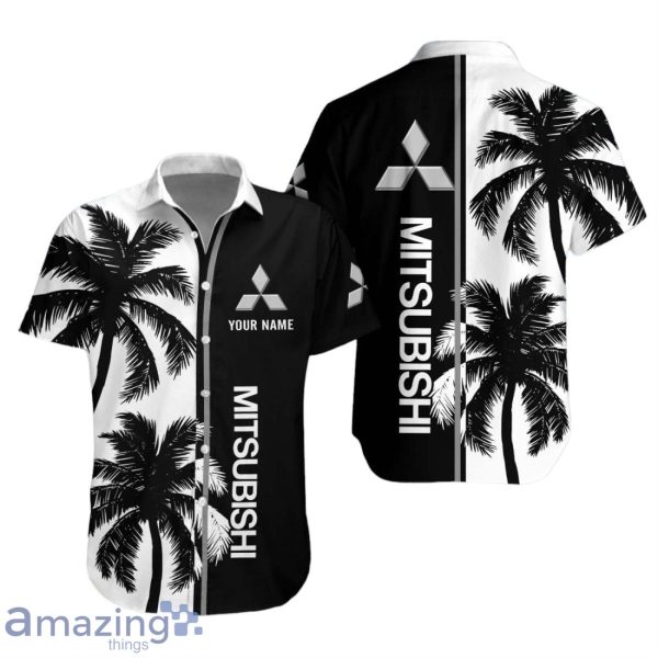 Mitsubishi Combo Hawaiian Shirt & Short Summer Beach For Fans Product Photo 1