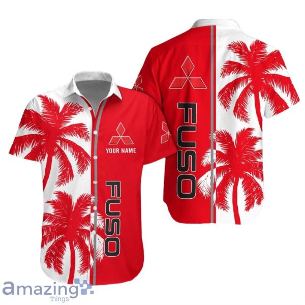 Mitsubishi Fuso Combo Hawaiian Shirt & Short Summer Beach For Fans Product Photo 1