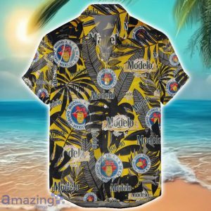 Modelo Beer Retro Logo 3D Hawaiian Shirt Gift For Men And Women Product Photo 1