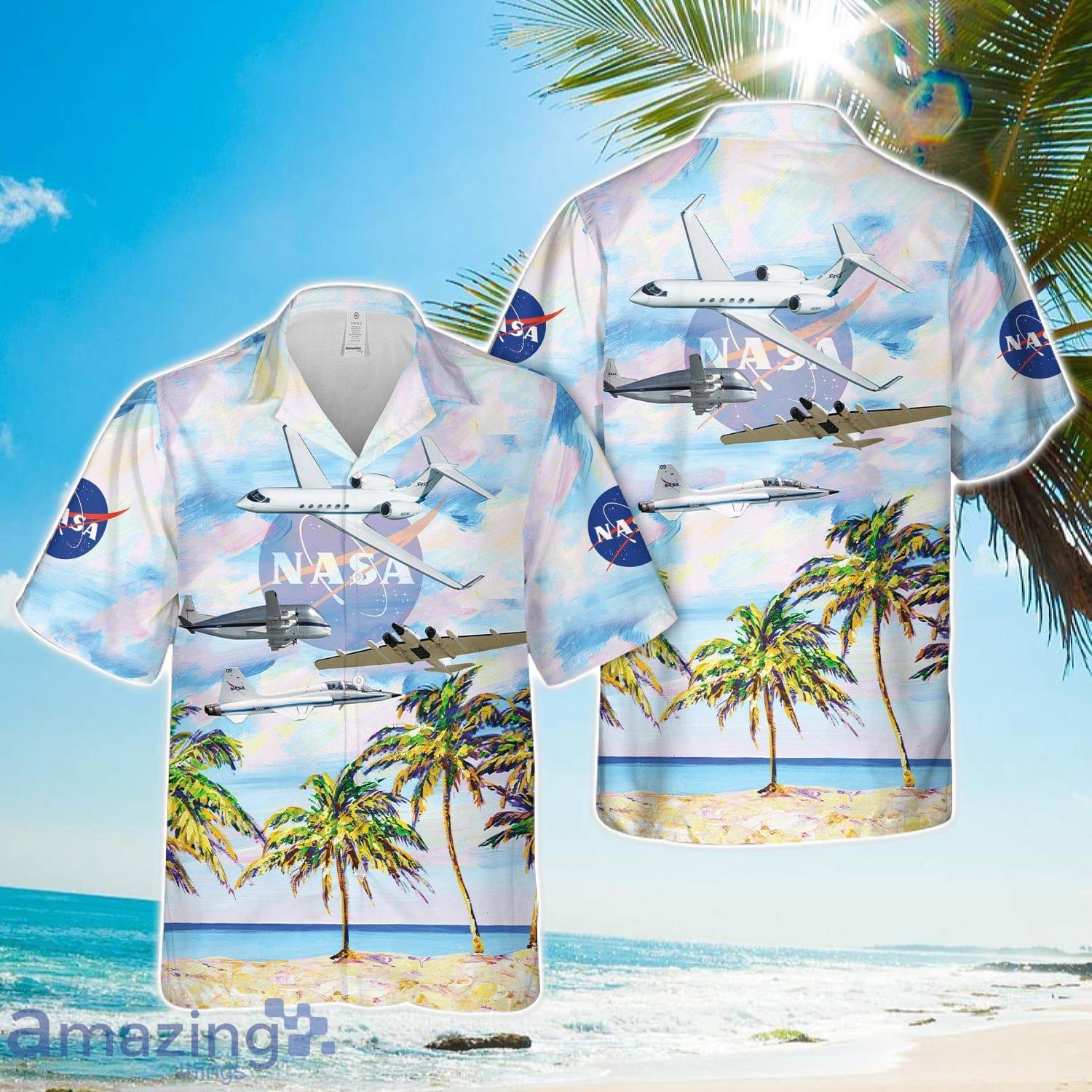 NASA Aloha 3D Hawaiian Shirt image NASA Aloha 3D Hawaiian Shirt Product Photo 1