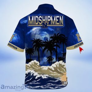 Navy Midshipmen NCAA Best Hawaiian Shirt For Men Women Custom Name Product Photo 3