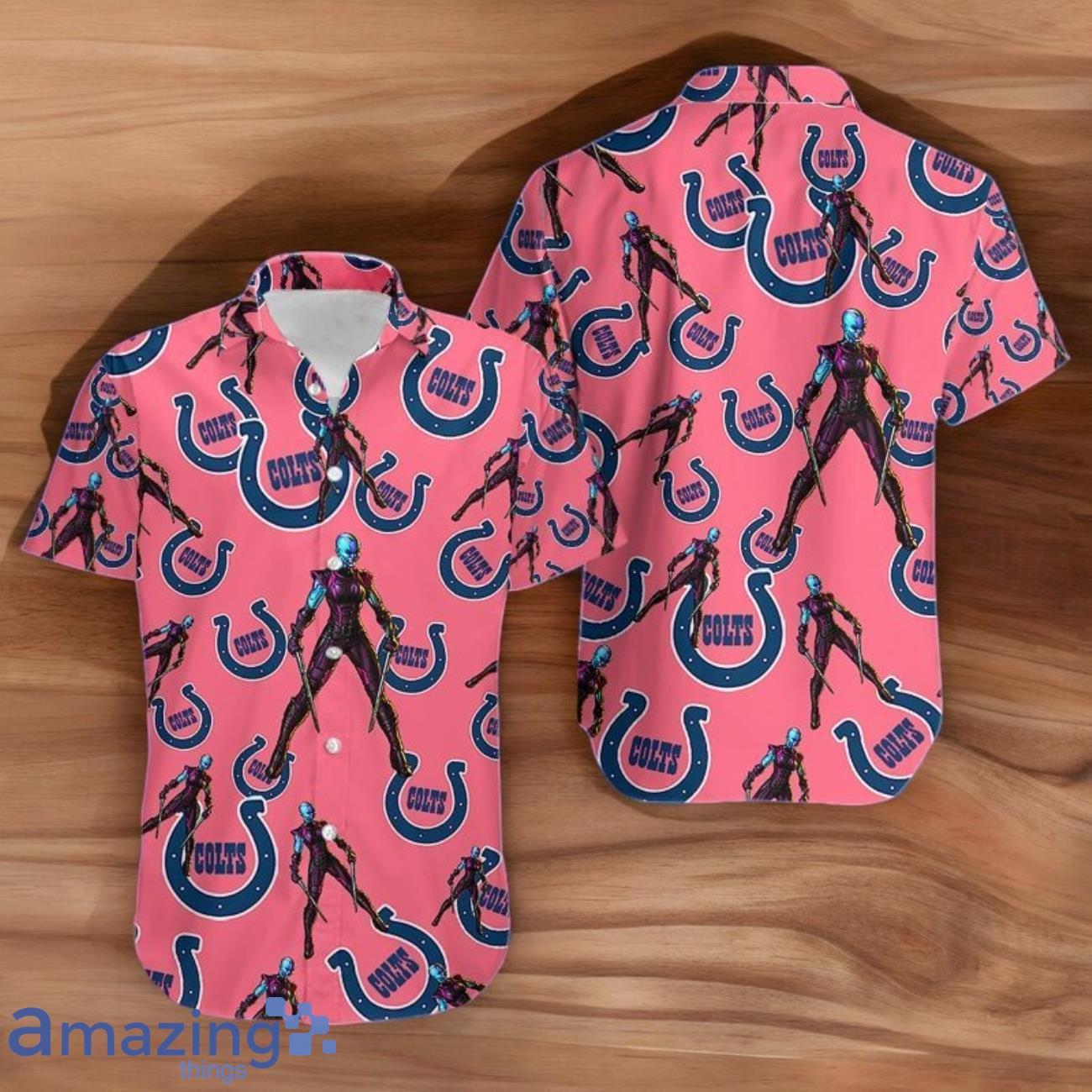 Nebula Gamora War Machine Marvel Matching Family Hawaiian Shirts Indianapolis Colts image Nebula Gamora War Machine Marvel Matching Family Hawaiian Shirts Indianapolis Colts- Product Photo 1