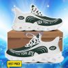 New York Jets Max Soul Sneakers Logo Shoes For Fans