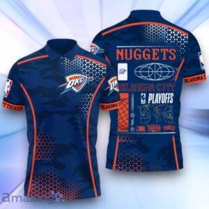 New York Knicks Style NBA Playoffs 3D Design Basketball 2024 Polo Shirt Product Photo 1