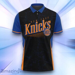 New York Knicks Style NBA Playoffs New Design Basketball 2024 Polo Shirt For Fans Product Photo 2