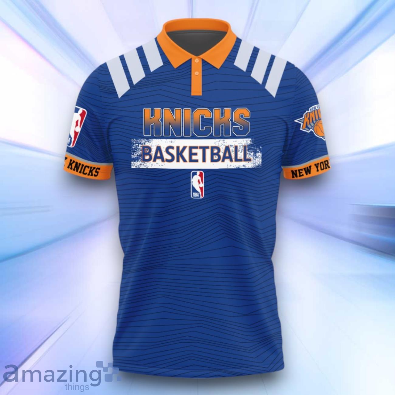 New York Knicks Style NBA Playoffs New Design Basketball 2024 Polo Shirt For Men Women image New York Knicks Style NBA Playoffs New Design Basketball 2024 Polo Shirt For Men Women Product Photo 2
