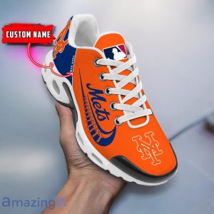 New York Mets MLB Air Cushion Sport Shoes Custom Name For Fans Trending Gift Shoes Product Photo 1