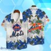 New York Mets MLB Summer Tropical Hawaiian Shirt And Short