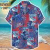 New York Rangers Dad Hawaiian Father’s Day Gift For Dad Grandpa NHL Sports Beach Shirt