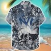 New York Yankees Tropical Skull Halloween 3D Hawaiian Shirt For Men Women MLB Fans