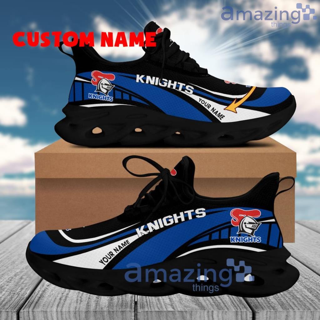 Newcastle Knights Logo Brand Clunky Max Soul Shoes Trendsetting Kicks For Big Fans Custom Name image Newcastle Knights Logo Brand Clunky Max Soul Shoes Trendsetting Kicks For Big Fans Custom Name Product Photo 1
