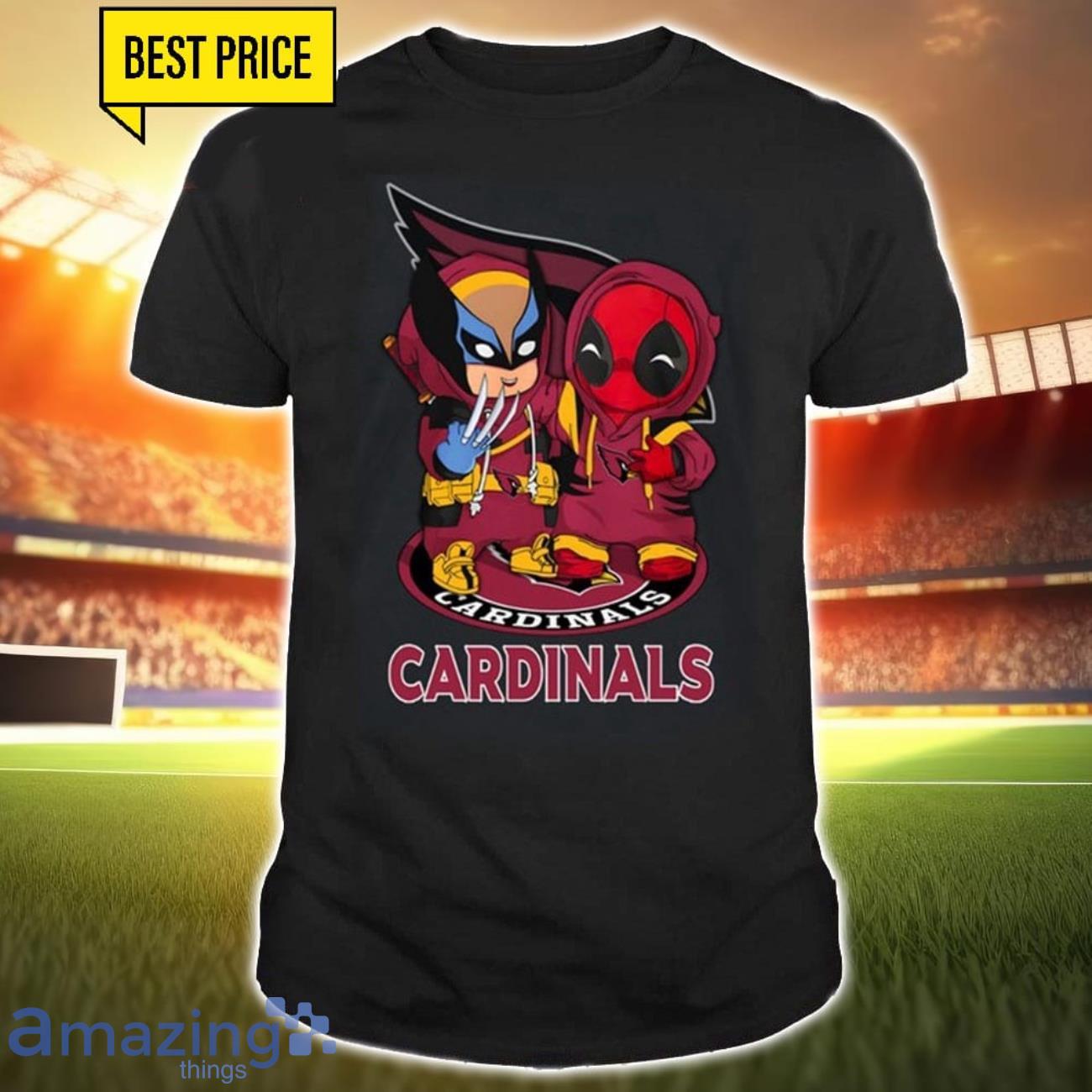NFL Arizona Cardinals Deadpool T Shirt Football Deadpool Shirt image NFL Arizona Cardinals Deadpool T Shirt Football Deadpool Shirt Product Photo 1