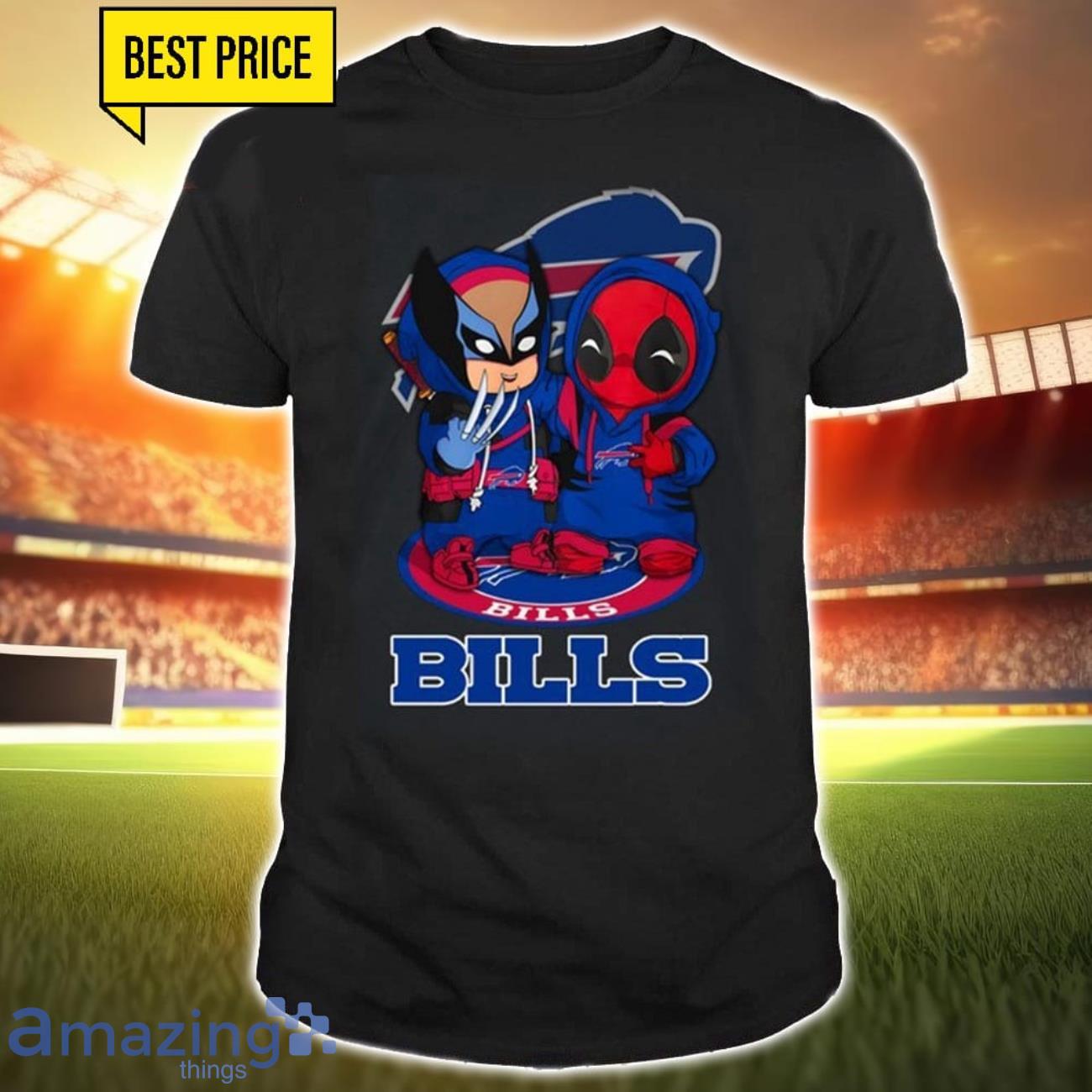NFL Buffalo Bills Deadpool T Shirt Football Deadpool Shirt image NFL Buffalo Bills Deadpool T Shirt Football Deadpool Shirt Product Photo 1