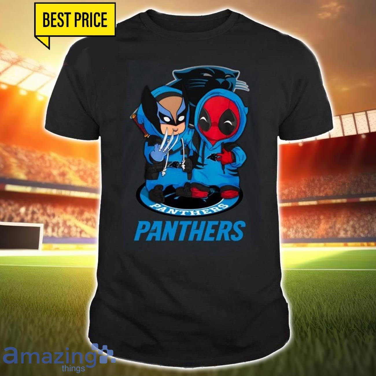 NFL Carolina Panthers Deadpool T Shirt Football Deadpool Shirt image NFL Carolina Panthers Deadpool T Shirt Football Deadpool Shirt Product Photo 1