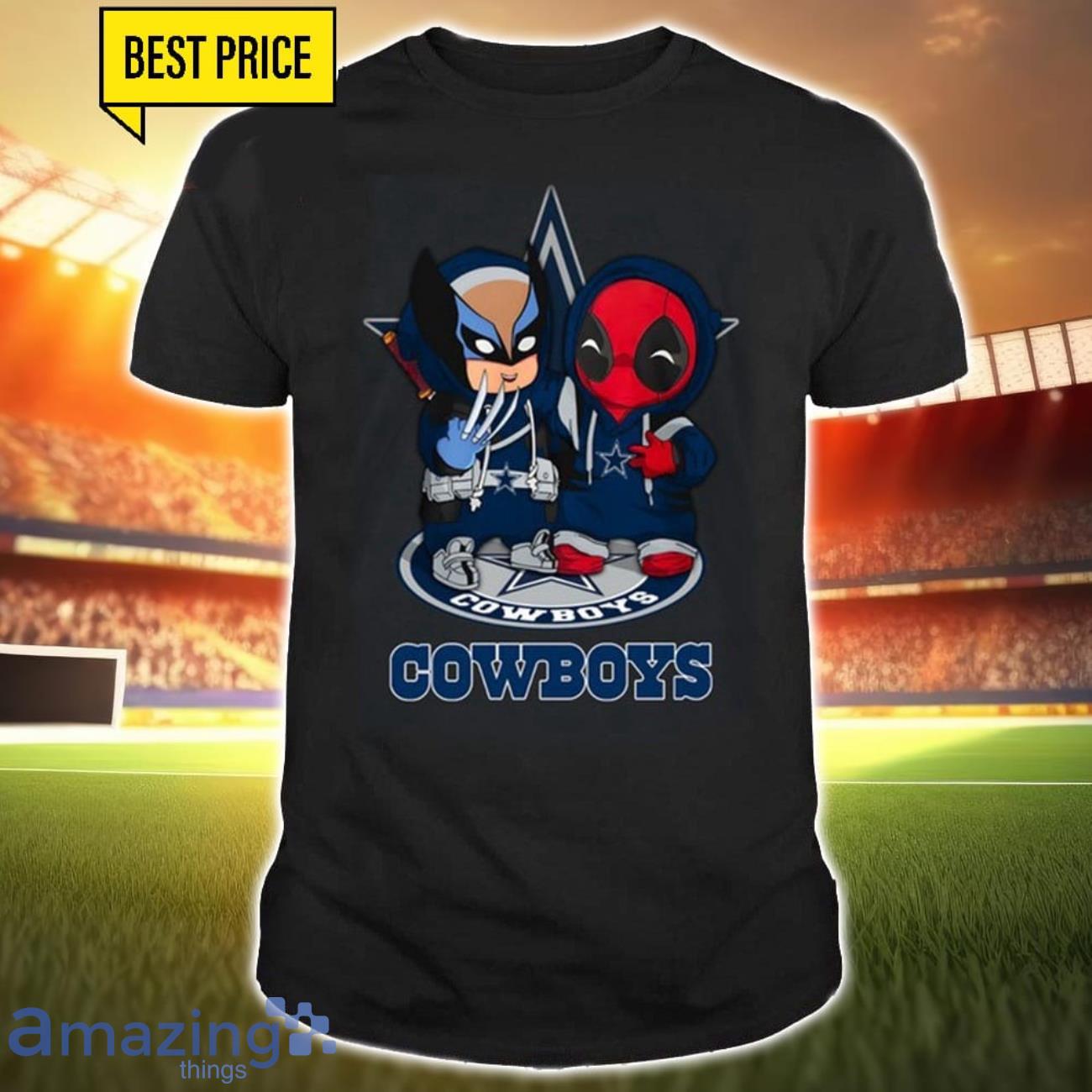 NFL Dallas Cowboys Deadpool T Shirt Football Deadpool Shirt image NFL Dallas Cowboys Deadpool T Shirt Football Deadpool Shirt Product Photo 1