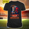 NFL Denver Broncos Deadpool T Shirt Football Deadpool Shirt
