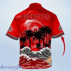 Ohio State Buckeyes NCAA Best Hawaiian Shirt For Men Women Custom Name Product Photo 3