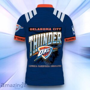 Oklahoma City Thunder Style NBA Playoffs Basketball 2024 Polo Shirt image Oklahoma City Thunder Style NBA Playoffs Basketball 2024 Polo Shirt Product Photo 3