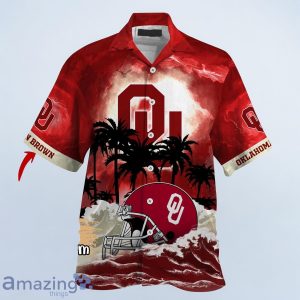 Oklahoma Sooners NCAA Best Hawaiian Shirt For Men Women Custom Name Product Photo 2