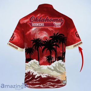 Oklahoma Sooners NCAA Best Hawaiian Shirt For Men Women Custom Name Product Photo 3