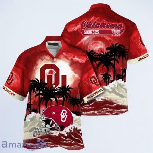 Oklahoma Sooners NCAA Best Hawaiian Shirt For Men Women Custom Name Product Photo 1