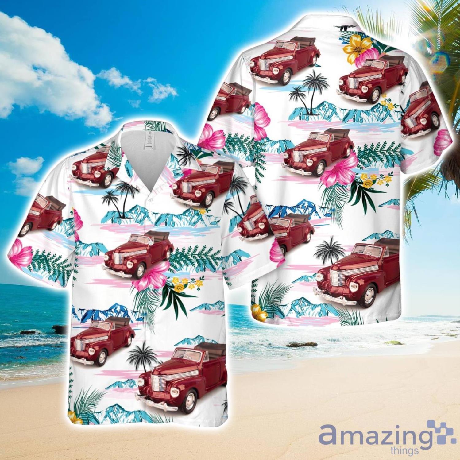 Opel Kapitan 1938 3D Full Printed Hawaiian Shirt Beach Gift Shirt image Opel Kapitan 1938 3D Full Printed Hawaiian Shirt Beach Gift Shirt Product Photo 1
