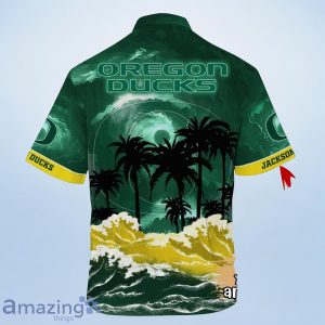 Oregon Ducks NCAA Best Hawaiian Shirt For Men Women Custom Name Product Photo 3