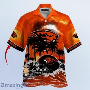 Oregon State Beavers NCAA Best Hawaiian Shirt For Men Women Custom Name image Oregon State Beavers NCAA Best Hawaiian Shirt For Men Women Custom Name Product Photo 2