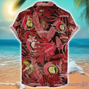 Ottawa Senators 3D Hawaiian Shirt Retro Logo Revolution NHL New Design Summer Gift For Men Women Product Photo 2
