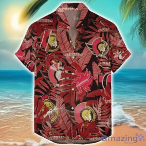 Ottawa Senators 3D Hawaiian Shirt Retro Logo Revolution NHL New Design Summer Gift For Men Women Product Photo 1
