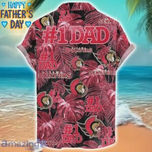 Ottawa Senators Dad Hawaiian Father’s Day Gift For Dad Grandpa NHL Sports Beach Shirt Product Photo 2