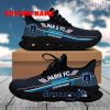 Paris Fc Logo Brand Clunky Max Soul Shoes Pattern Modern Footwear Trend For Men And Women Custom Name