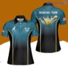 Passionate Tribal bowling Polo Shirts For Women