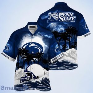 Penn State Nittany Lions NCAA Best Hawaiian Shirt For Men Women Custom Name Product Photo 1