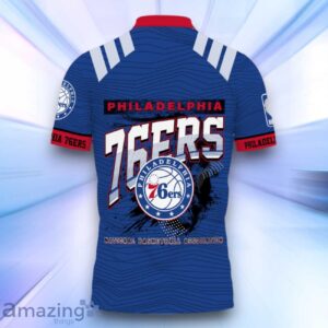 Philadelphia 76ers Style NBA Playoffs Basketball 2024 Polo Shirt image Philadelphia 76ers Style NBA Playoffs Basketball 2024 Polo Shirt Product Photo 3
