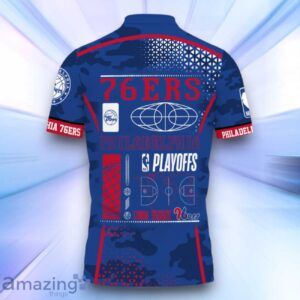 Philadelphia 76ers Style NBA Playoffs New Design Basketball 2024 Polo Shirt For Men Women image Philadelphia 76ers Style NBA Playoffs New Design Basketball 2024 Polo Shirt For Men Women Product Photo 3