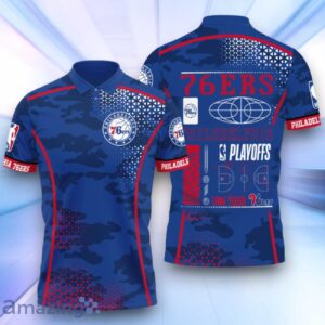 Philadelphia 76ers Style NBA Playoffs New Design Basketball 2024 Polo Shirt For Men Women Product Photo 1