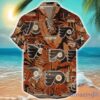 Philadelphia Flyers 3D Hawaiian Shirt Retro Logo Revolution NHL New Design Summer Gift For Men Women