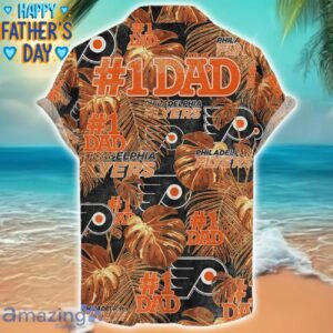 Philadelphia Flyers Dad Hawaiian Father’s Day Gift For Dad Grandpa NHL Sports Beach Shirt Product Photo 2