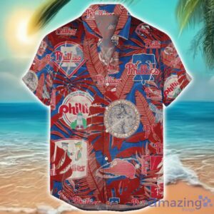 Philadelphia Phillies 3D Hawaiian Shirt Retro Logo Revolution MLB New Design Summer Gift For Men Women Product Photo 1