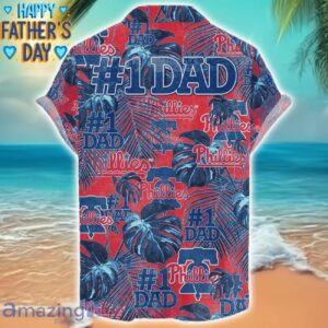 Philadelphia Phillies Dad Hawaiian Father’s Day Gift For Dad Grandpa MLB Sports Beach Shirt image Philadelphia Phillies Dad Hawaiian Father’s Day Gift For Dad Grandpa MLB Sports Beach Shirt Product Photo 2